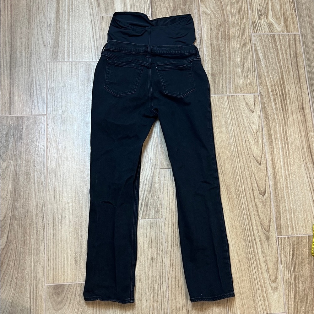 Abercrombie Women's Black Maternity Jeans - Picture 2 of 6